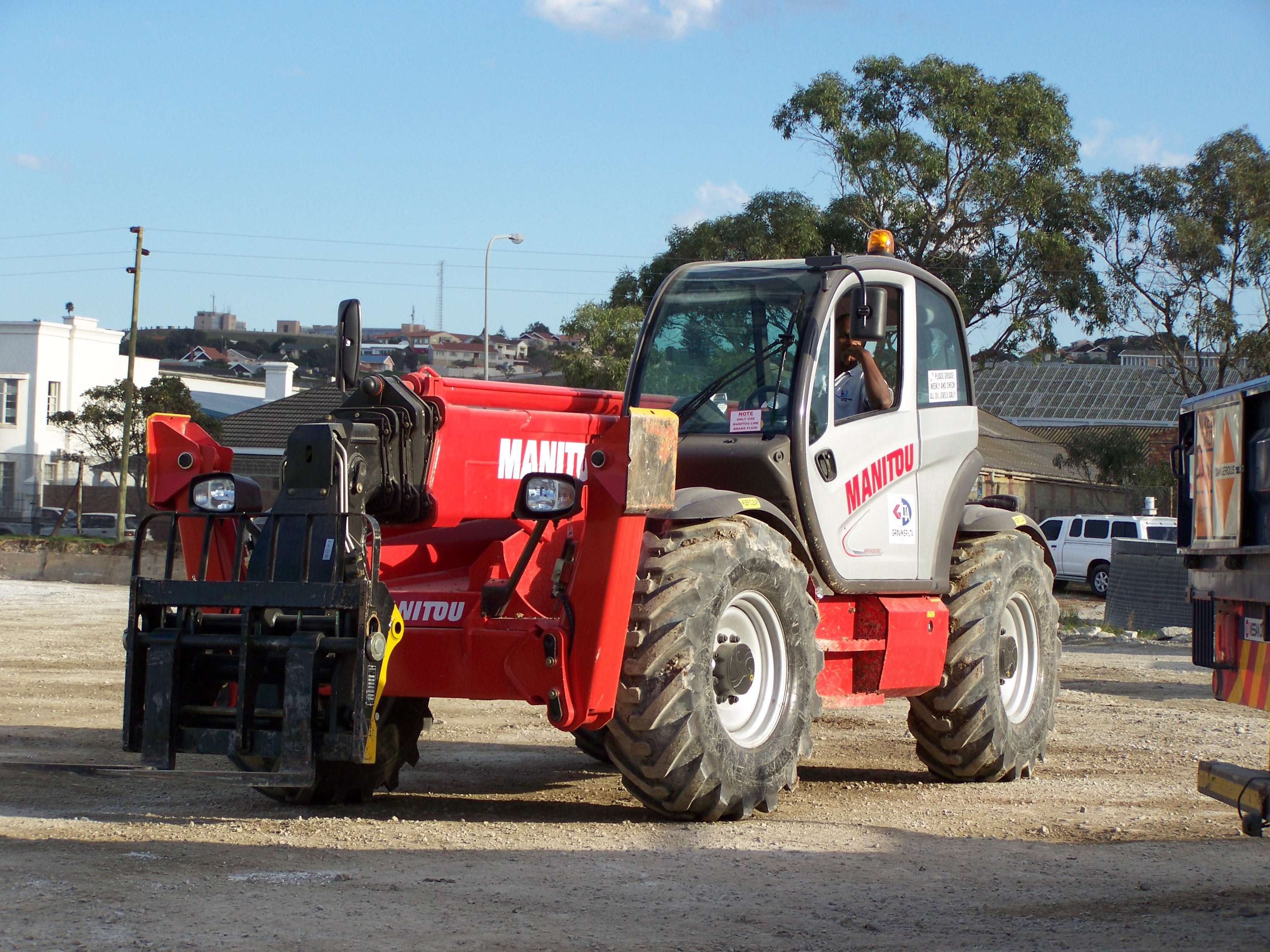 Equipment used on site